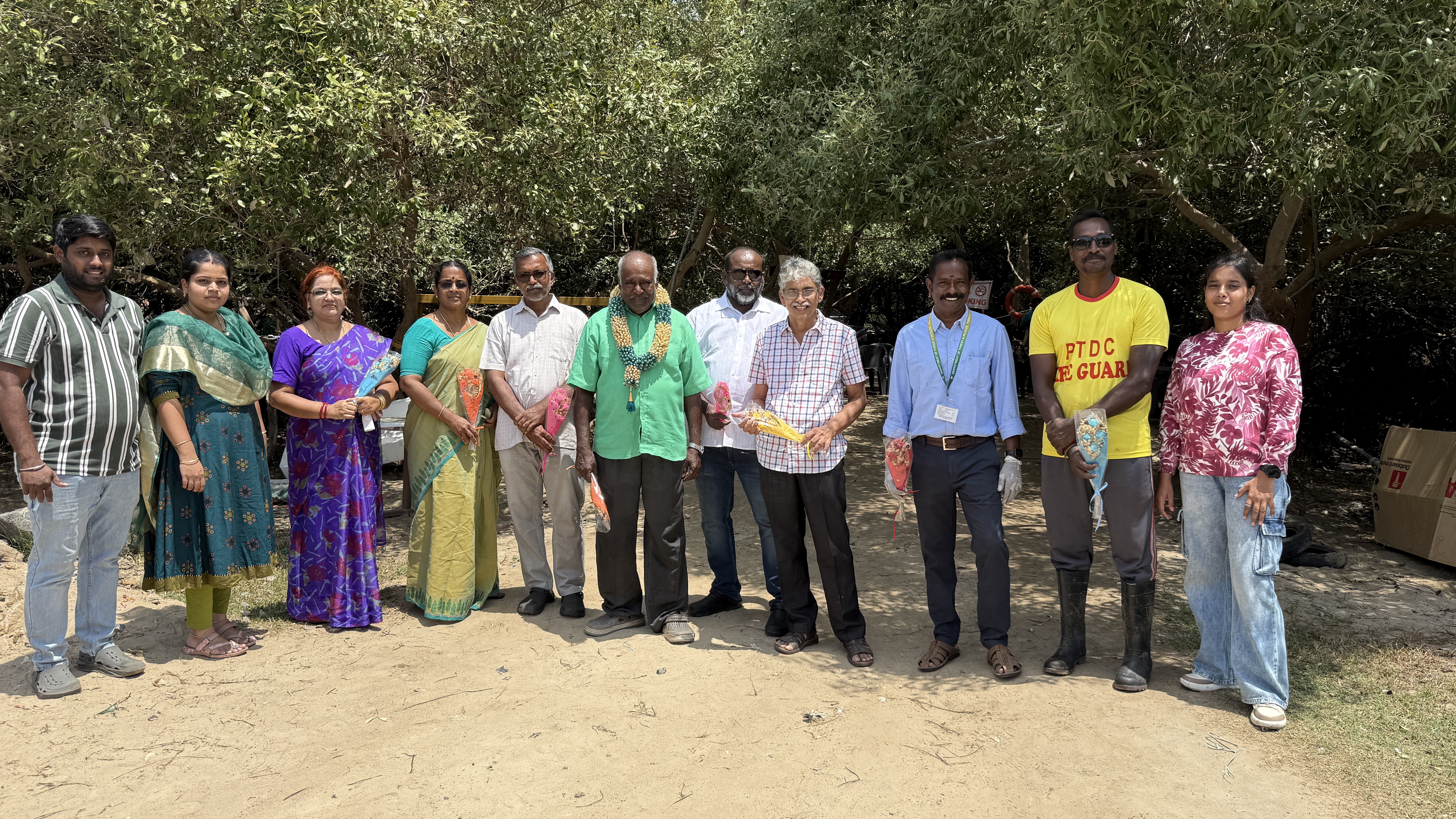 Jeevarasi team group photo